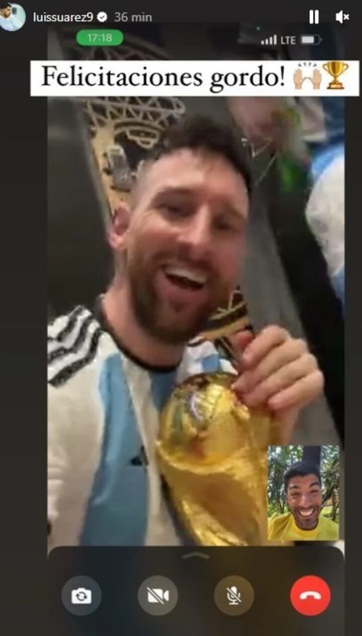 El saludo de las estrellas del deporte para Argentina campeón.