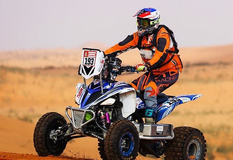 Debutando en la odisea, el ruso Aleksandr Maksimov consiguió su primera victoria de etapa en el Dakar.