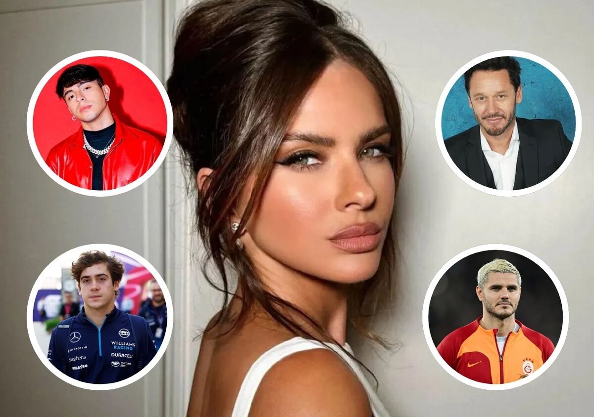 ¿La China Suárez es mufa? La teoría viral en las redes que habla sobre Franco Colapinto, Mauro Icardi, Rusherking y más