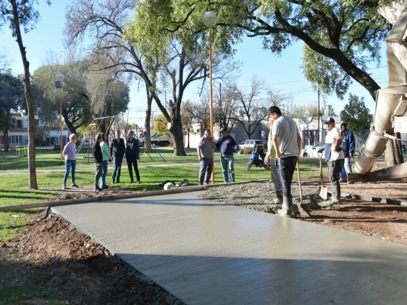 Básquet 3x3 en barrio Jardín