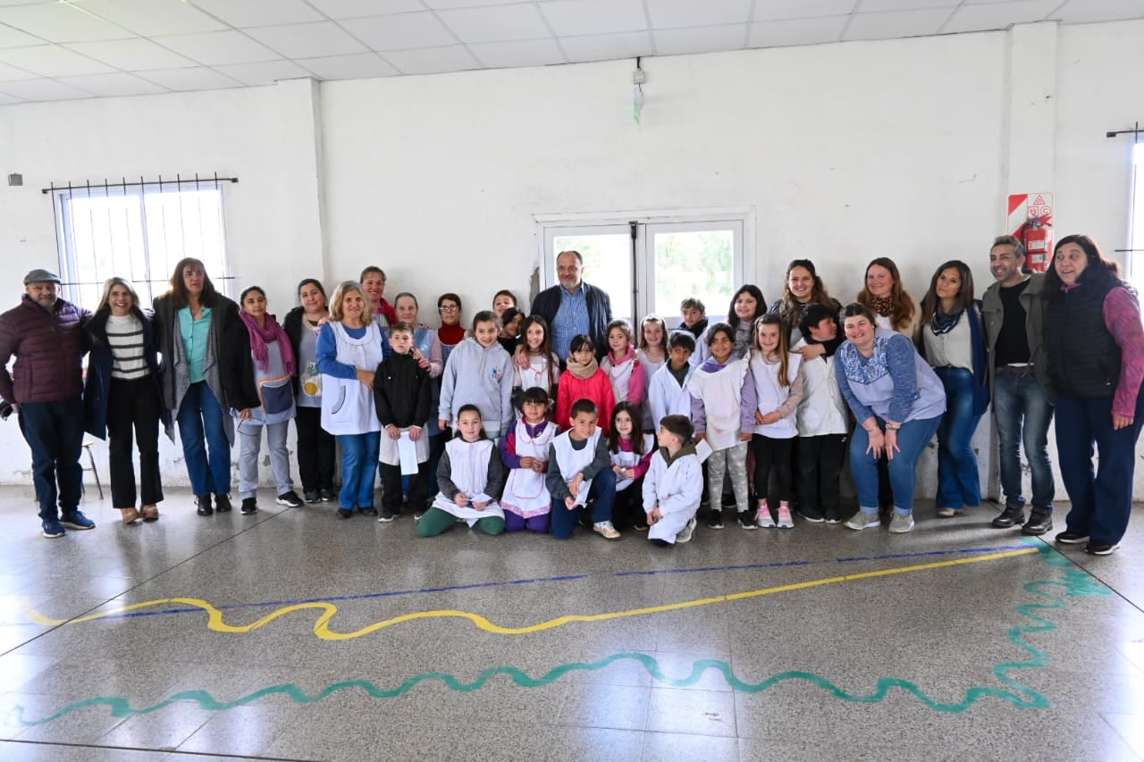 Se inauguró la obra de gas de la Escuela Nº 25 de Copetonas