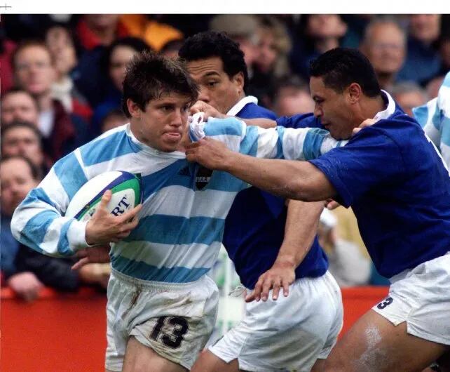 La única victoria de Los Pumas ante Samoa en 1995