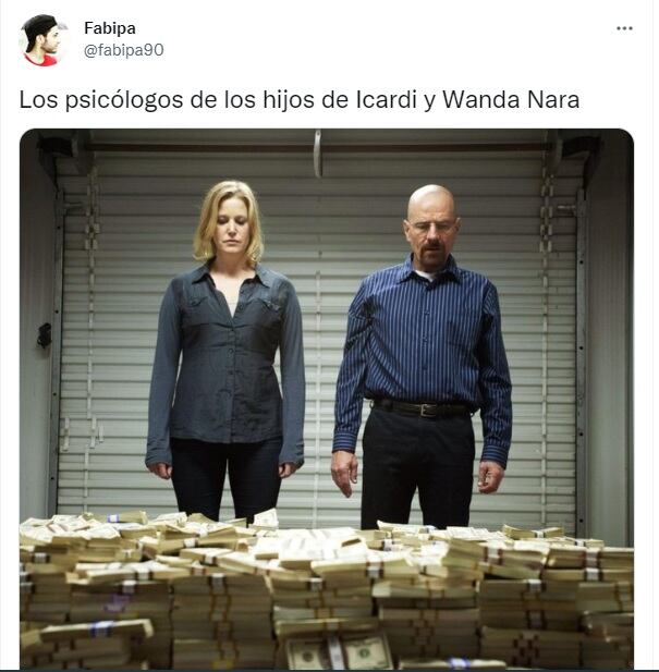 Los mejores memes por el escándalo de Wanda Nara