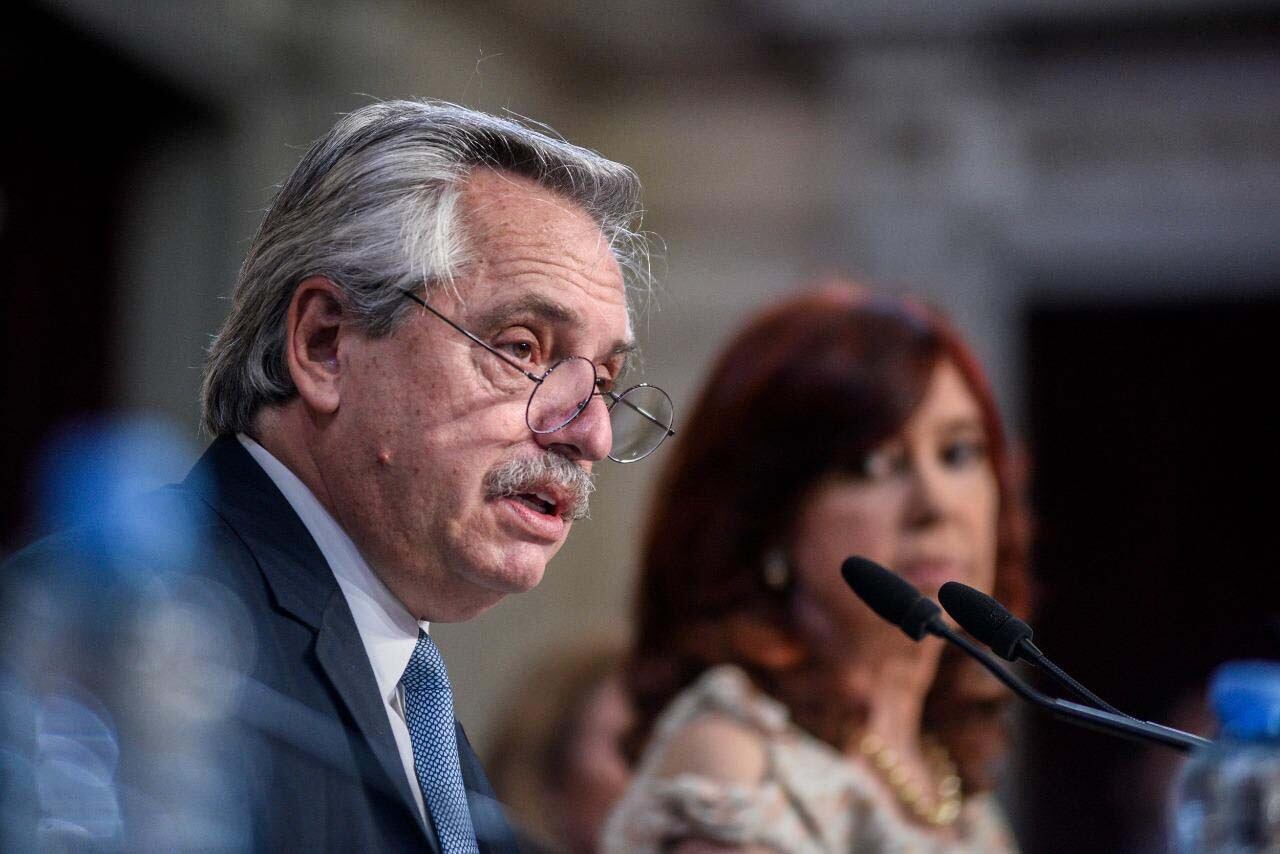 01/03/2021; Ciudad de Buenos Aires: El presidente Alberto Fernández brinda su mensaje en el Congreso de la Nación, al dejar inaugurado el 139° período de sesiones ordinarias con un mensaje ante la Asamblea Legislativa.
Foto: Prensa Senado/Télam/CGL