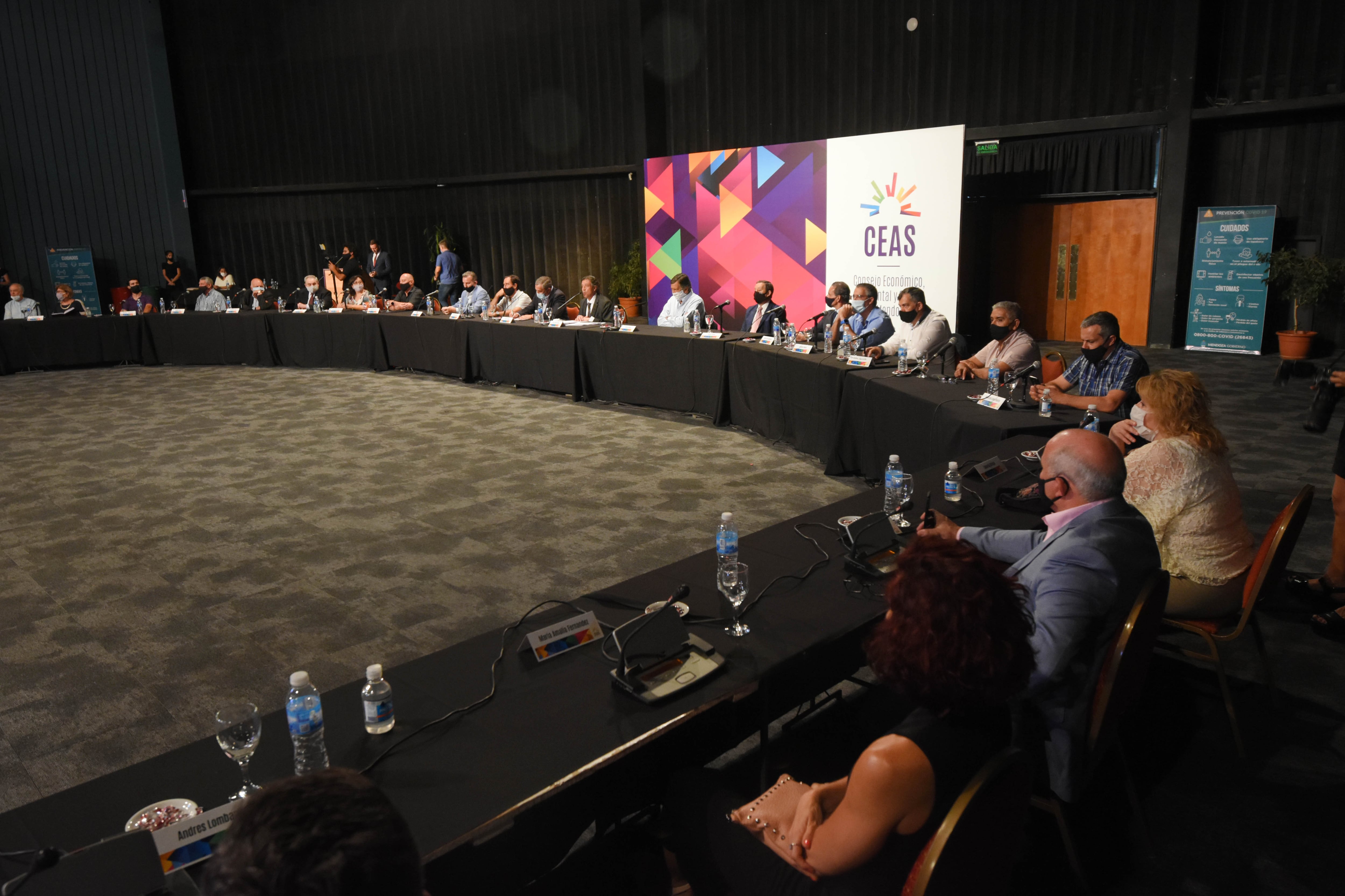 Primer Consejo Económico Ambiental y Social se realizó en el Auditorio Ángel Bustelo.