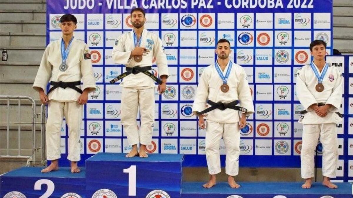 Karim Adarvez hace historia: por primera vez le dio un título sudamericano de judo a San Juan