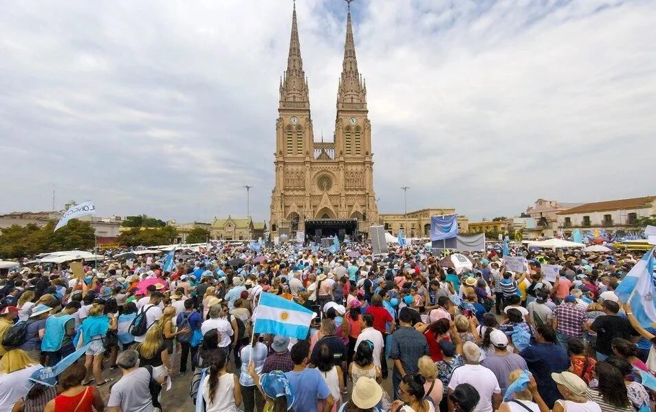 Peregrinación a Luján, habló García Cuerva: “Hay muchos mediocres que, frente al doloroso 52,9% de pobreza, se pusieron a buscar culpables”