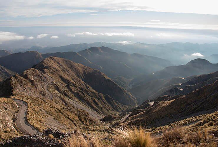 San Luis: rutas, paisajes, turismo.