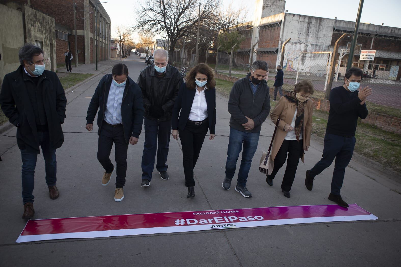 Facundo Manes durante la campaña.
Foto Prensa