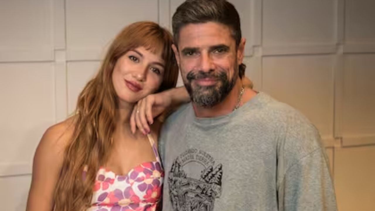 Flor Vigna se muestra muy enamorada de Luciano Castro.