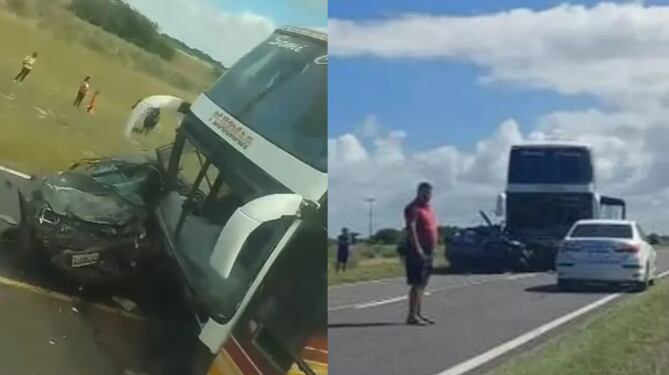 Por el accidente, murieron la madre y su hijo que viajaban en el Chevrolet Classic.