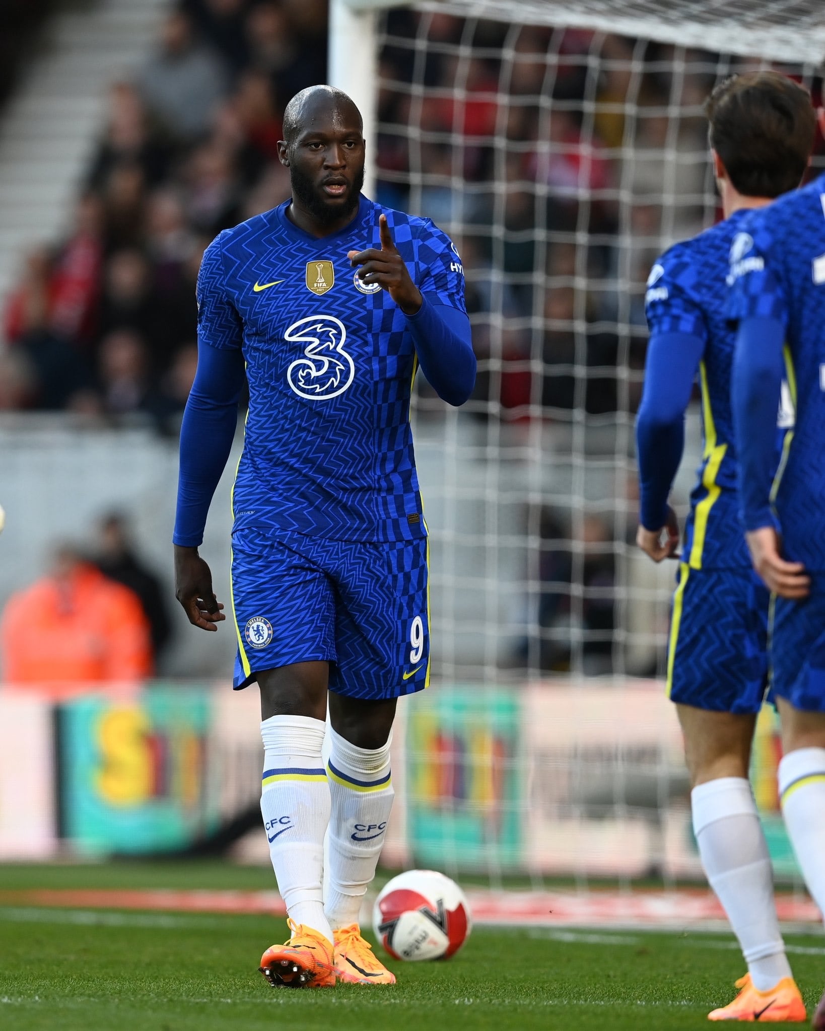 Romelu Lukaku en el Chelsea.