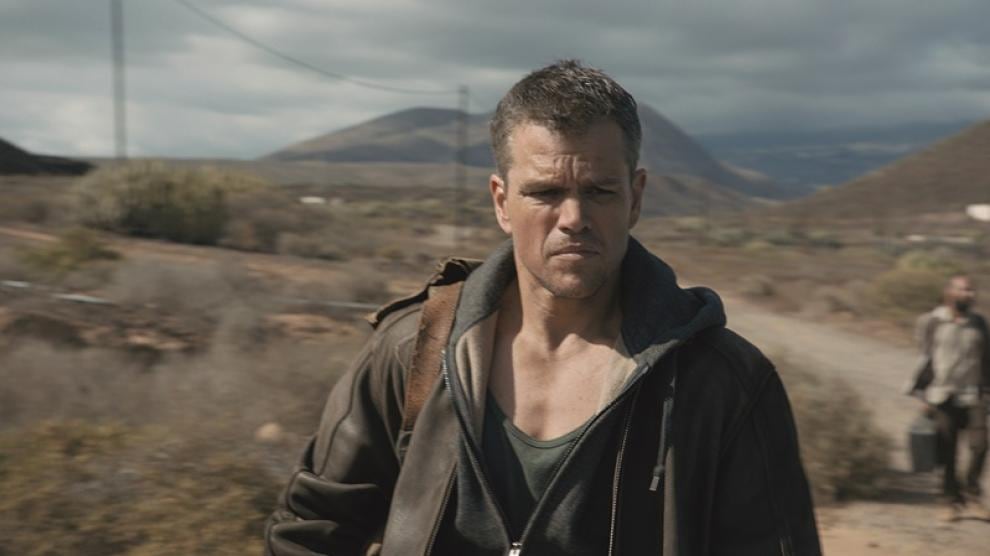 Matt Damon como Jason Bourne.