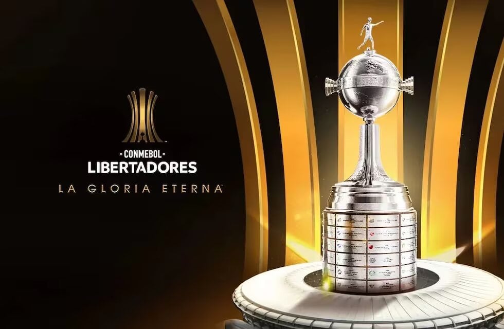 El trofeo de la Copa Libertadores. (Prensa Conmebol)