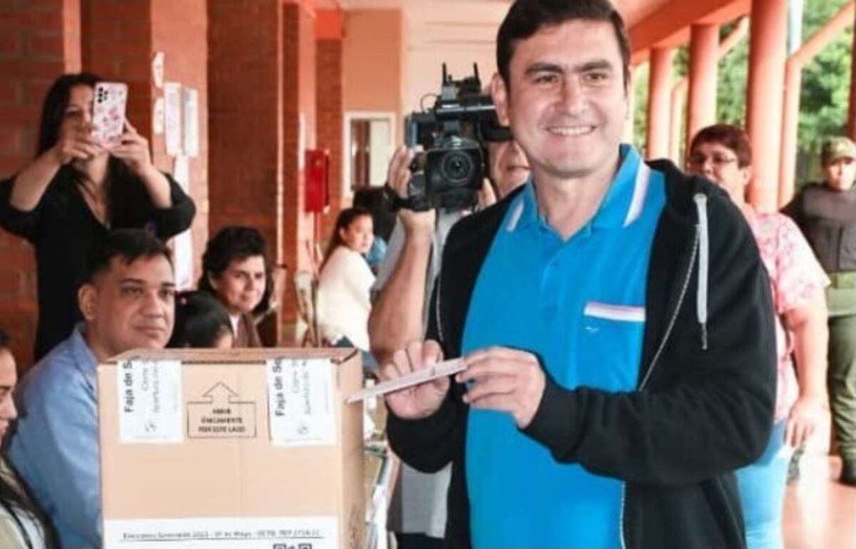 Elecciones en Misiones 2023: Fabio Martínez sufragó en Eldorado
