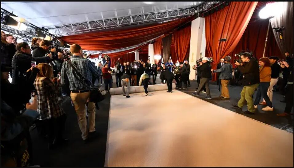 La alfombra roja de los Premios Oscar será ahora de color champagne.