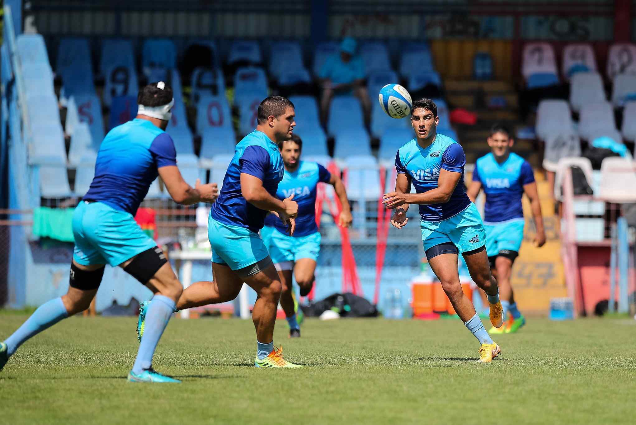 Los Pumas se preparan para el Rugby Championship 2021. (Prensa UAR)