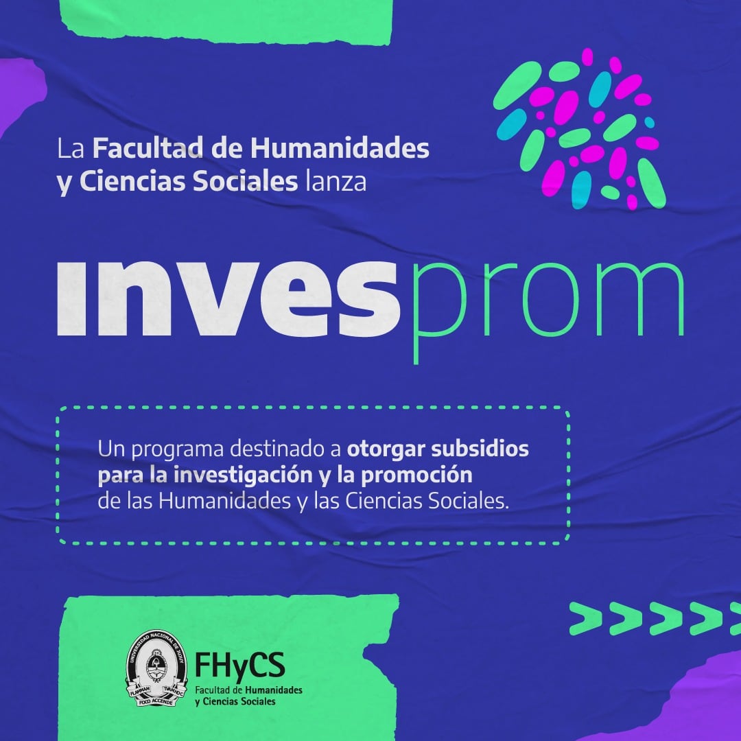 La Facultad de Humanidades y Ciencias Sociales lanza INVESPROM