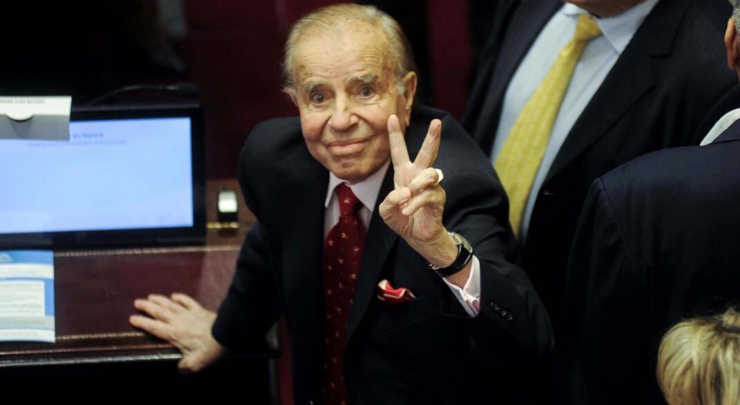 Carlos Saúl Menem. (Clarín)