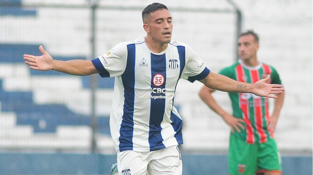 Un par de bombas desde fuera del área. Los goles de Marcos Portillo en Talleres.