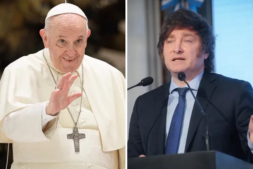 La disputa dialéctica entre el papa Francisco y Javier Milei data de hace un tiempo.