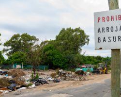 Basural en barrio Pueyrredón (Prensa Municipalidad)