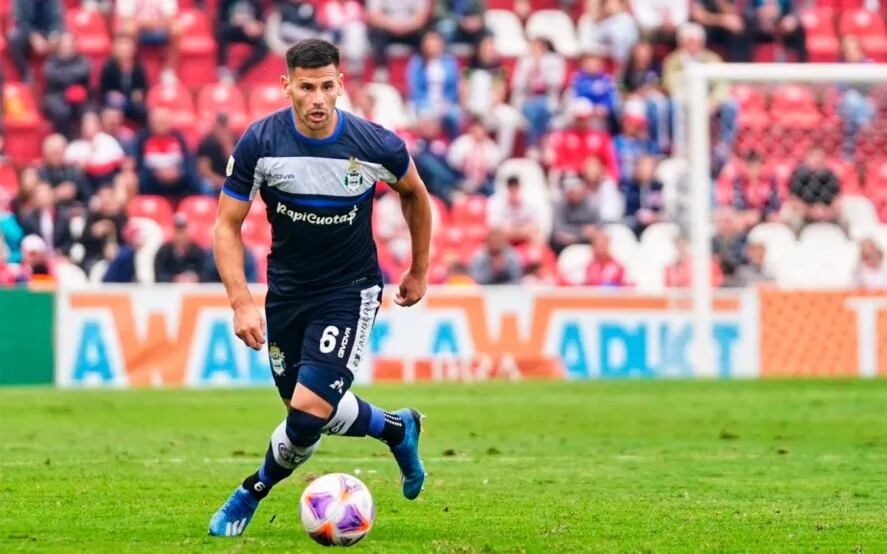 Guillermo Enrique, lateral de Gimnasia que suena para llegar a Talleres. (Prensa Gimnasia)