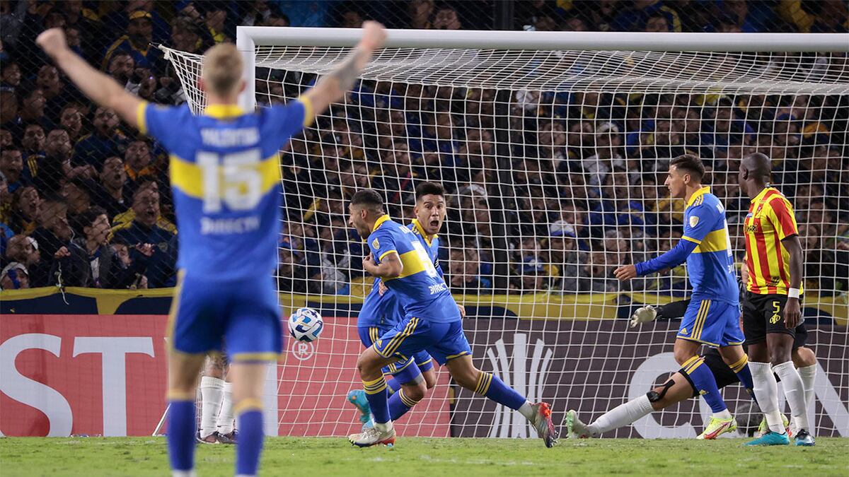 Boca lo dio vuelta sobre el final: le ganó 2 a 1 a Deportivo Pereira por la Copa Libertadores