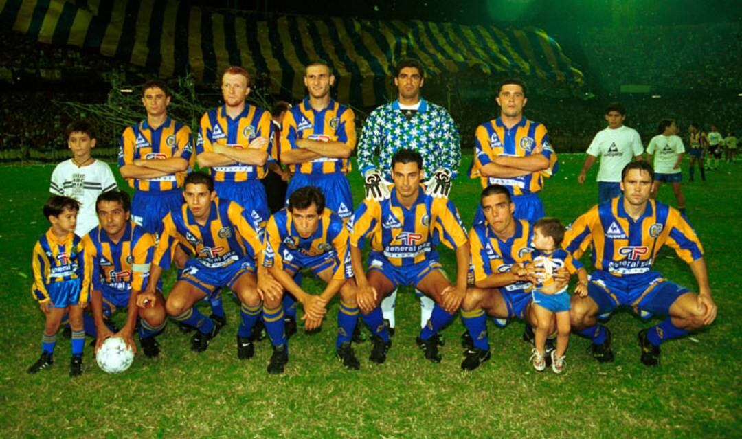 Rosario Central ganó la Copa Conmebol 1995 ante Atlético Mineiro.