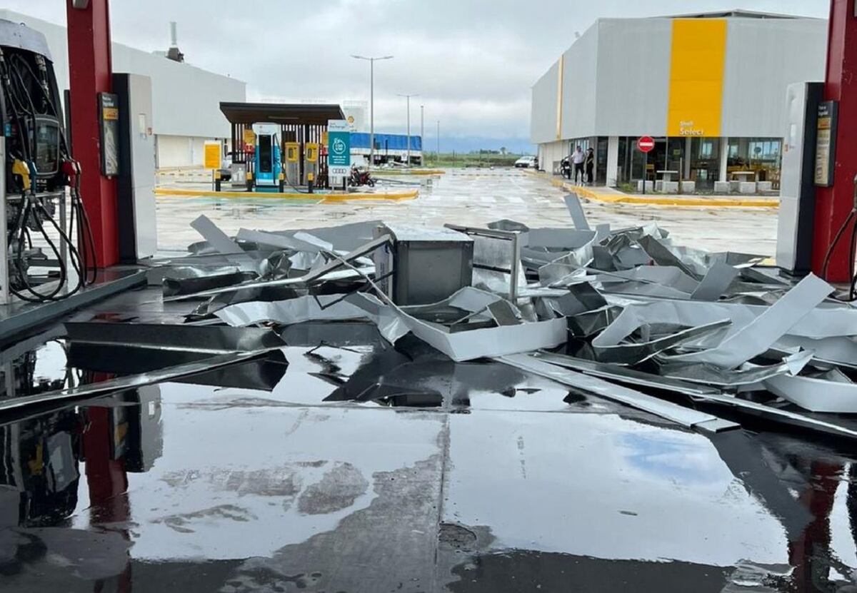 Temporal en Ordóñez: las imágenes de la devastadora “cola de tornado” al sur de Córdoba