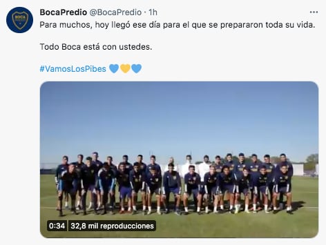 El mensaje de Boca para los juveniles del club.