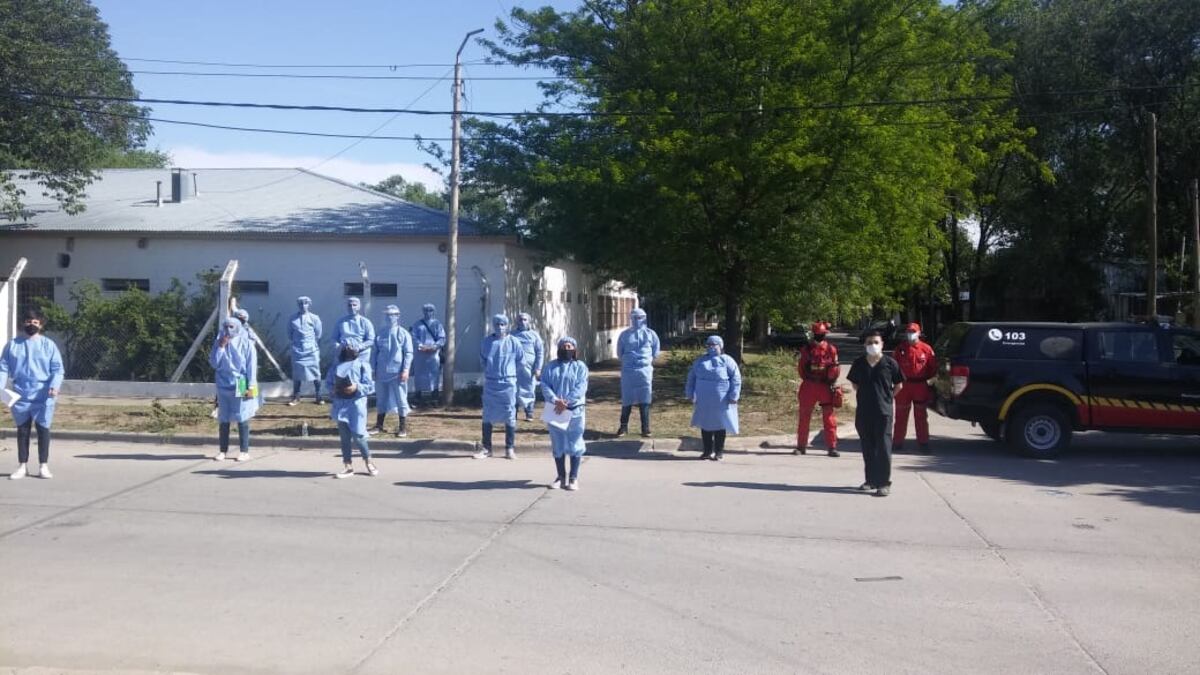 Rastrillan barrios de Villa Mercedes para detectar casos de Covid-19
