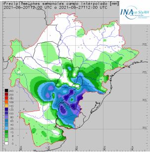 La tendencia es bajante y se acentuará en las próximas semanas como mínimo hasta la primavera.