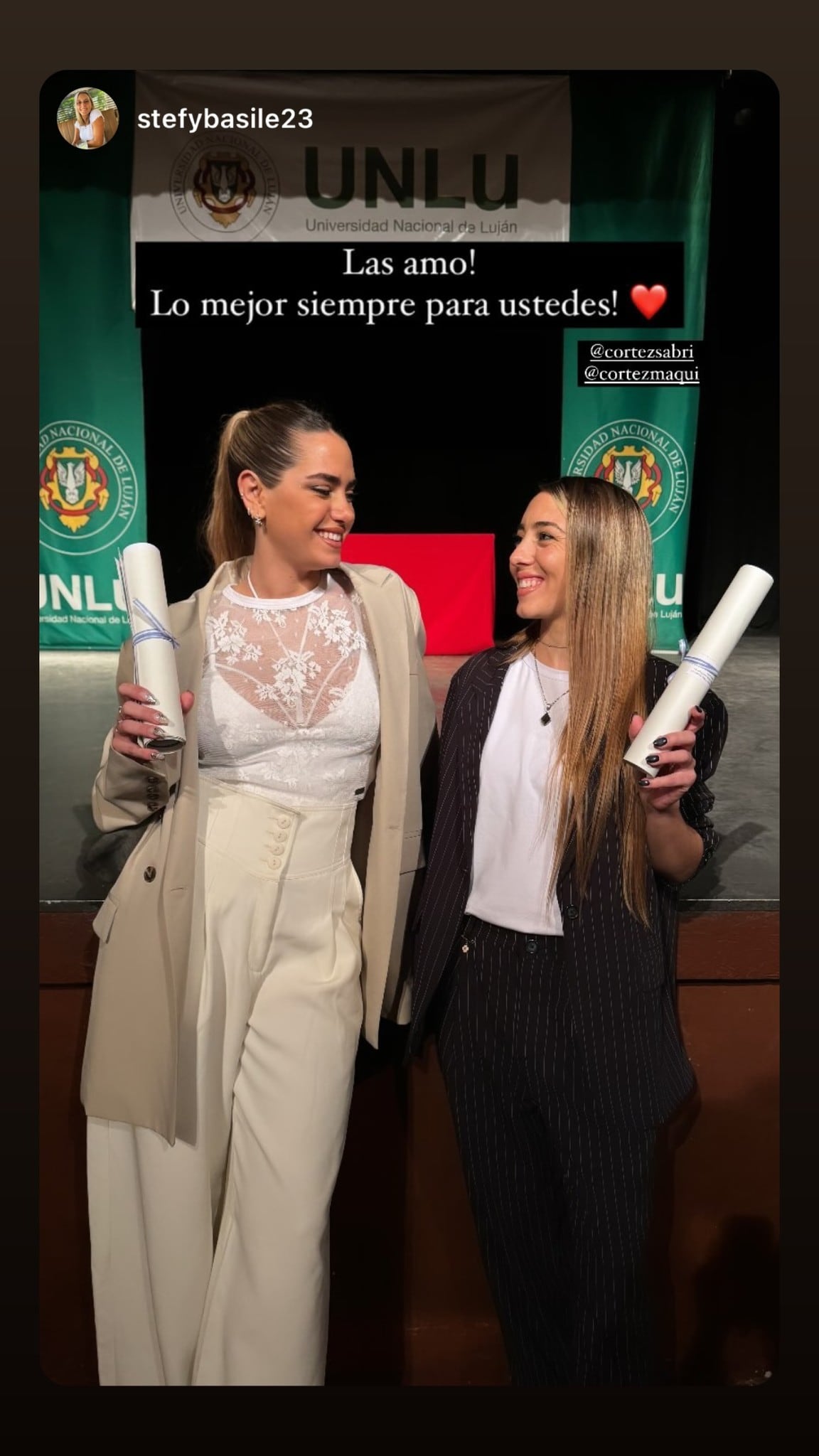 Sabrina de Gran Hermano 2024 obtuvo un título universitario junto a su hermana