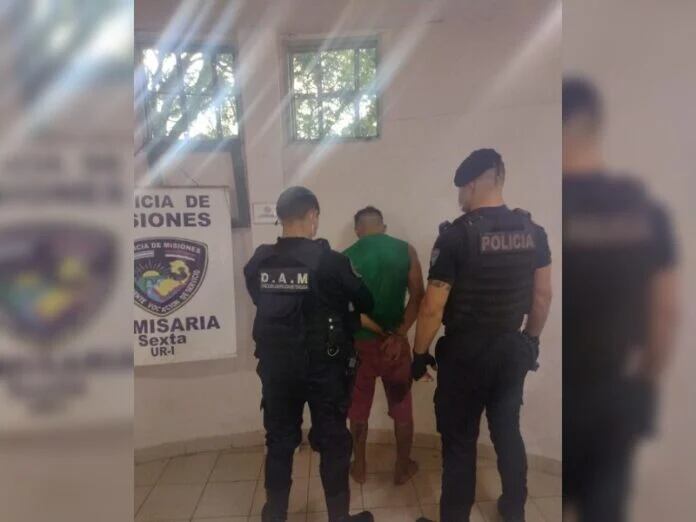 Fue detenido por robar una motocicleta en Posadas.