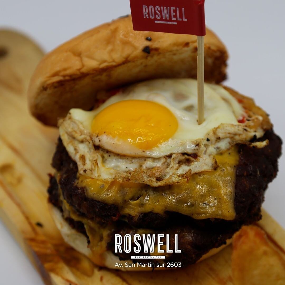 Hamburguesas de Roswell.