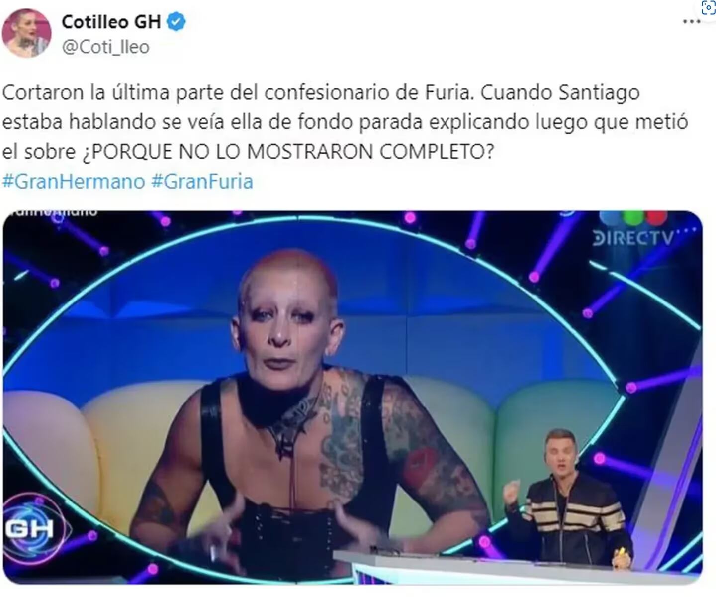 Acusan a Gran Hermano 2024 de censurar a Furia