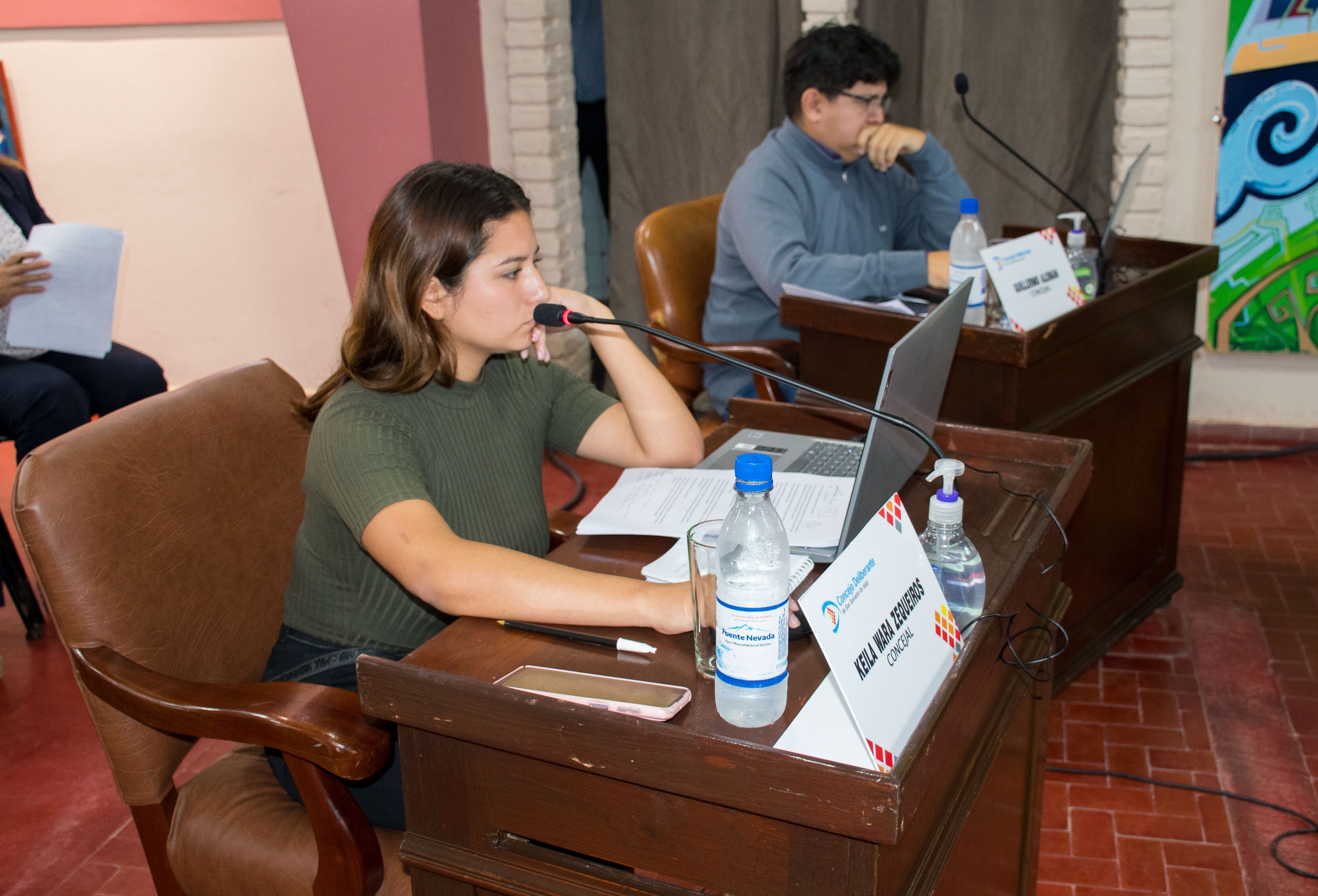 Keila Zequeiros, edil del PTS-Frente de Izquierda Jujuy en el Concejo Deliberante de San Salvador de Jujuy.