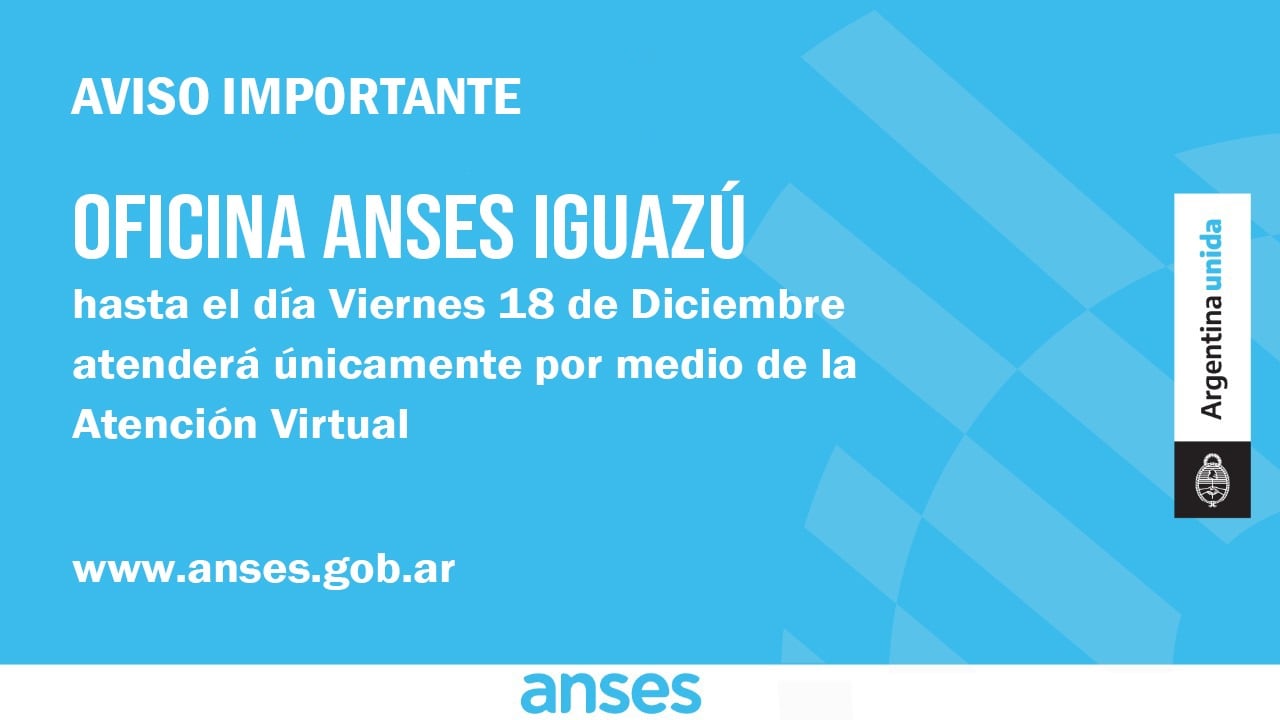 Puerto Iguazú: por casos de coronavirus cierran preventivamente oficinas de Anses