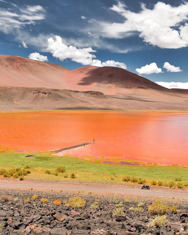 Laguna Colorada, el destino ideal para visitar en Catamarca.