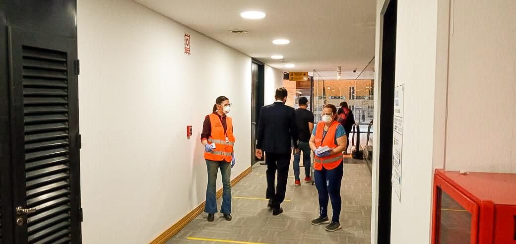 El Programa Cuidarnos TDF llegó al aeropuerto internacional de laciudad