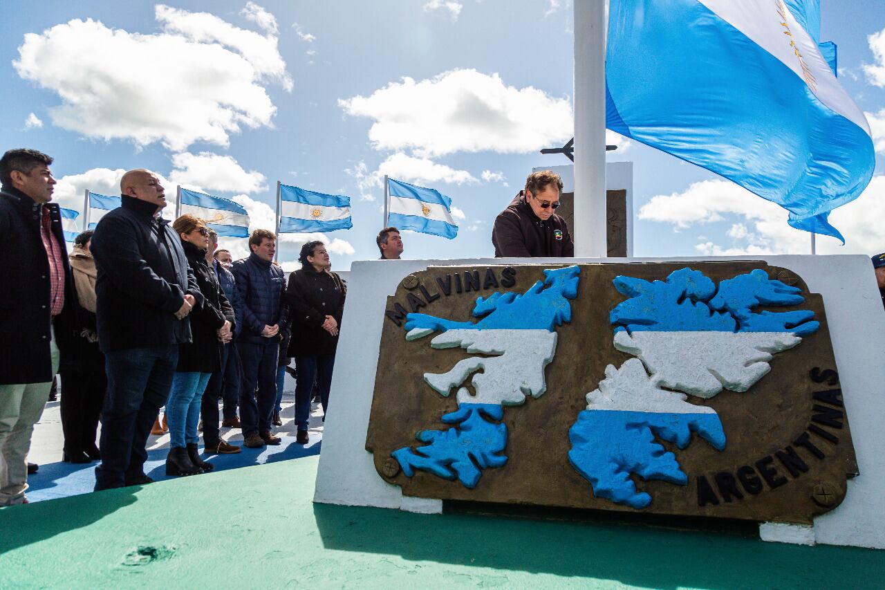 Melella encabezó en Río Grande el acto por el Día de la Soberanía Nacional