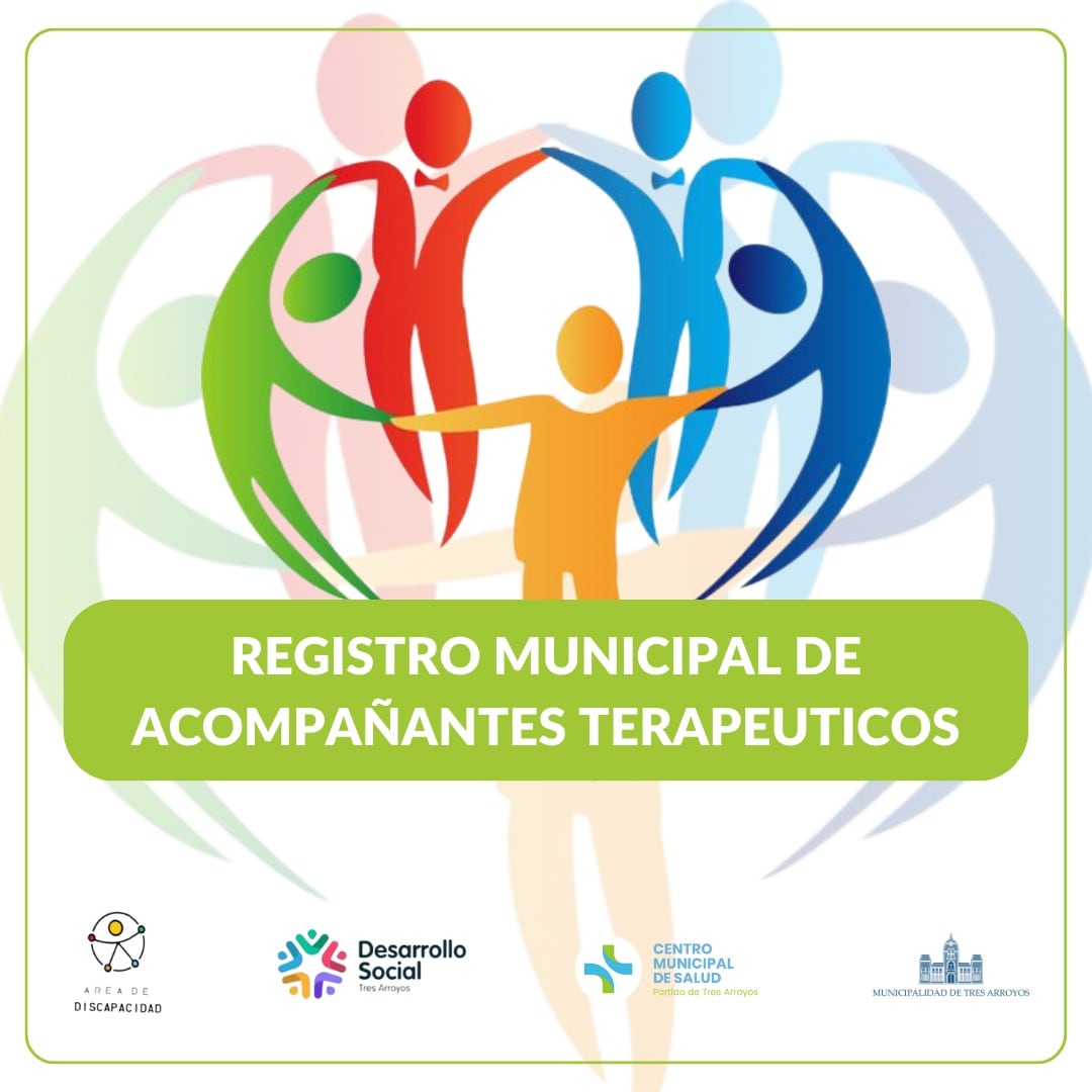 Registro Municipal de Acompañantes terapéuticos.