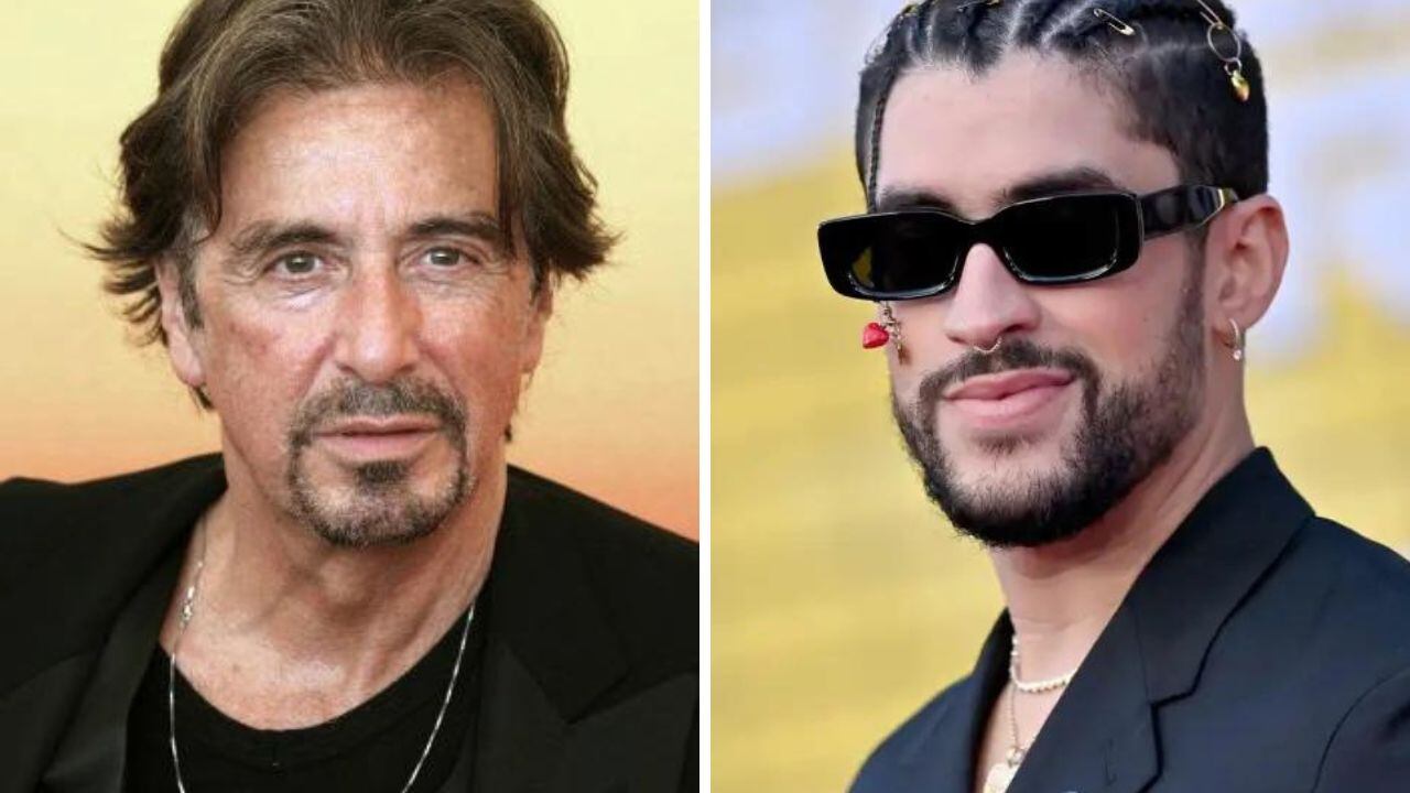 Al Pacino y Bad Bunny