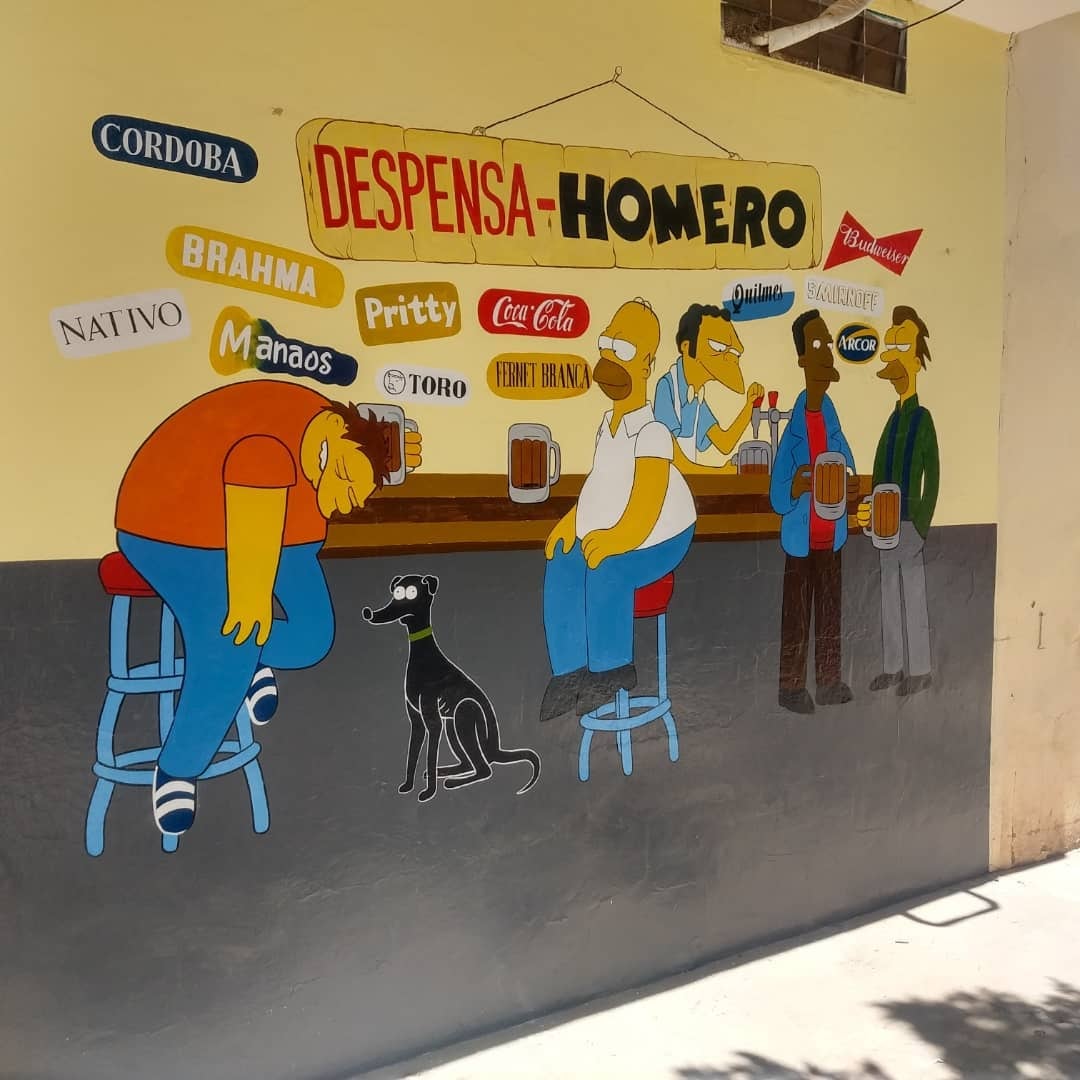 El mural recibió innumerable cantidad de elogios.