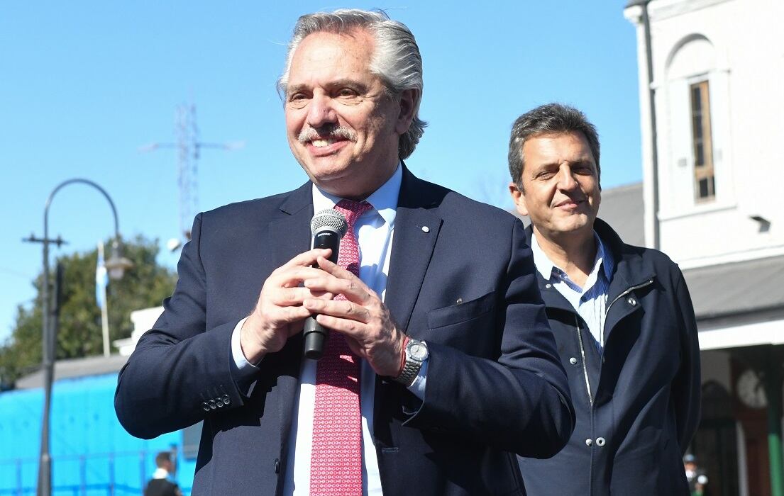 Alberto Fernández y Sergio Massa. Las expectativas sobre la gestión son bajas.