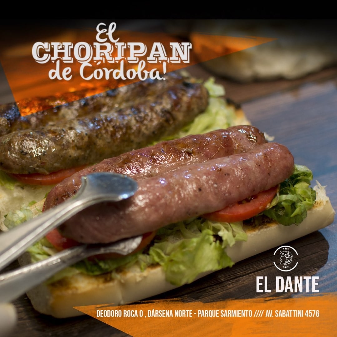 El Dante es un clásico de la ciudad de Córdoba para comer chorizos.