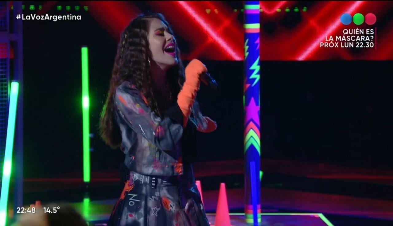 Cecilia Mirabile compitió en los octavos de final del Team Mau y Ricky.