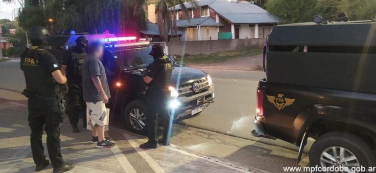 El operativo fue en Avenida Costanera.