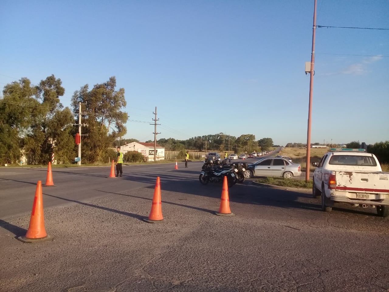 Tránsito de Tres Arroyos realizó controles sobre ruta 3 y 228